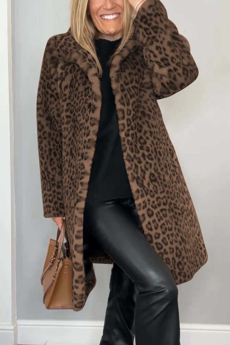 ROSA™ | Leopard Winter Coat