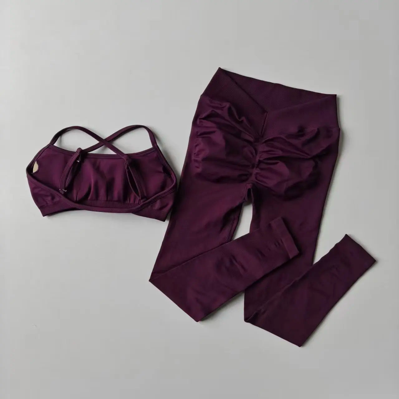 AURORA™ - Halter Tank Top & Leggings Workout Set