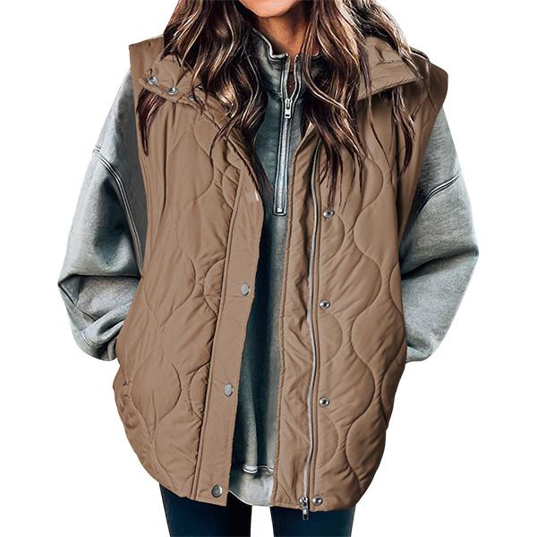 LIBBY™ - Women's Casual Puffer Quilted Oversize Lightweight Vest