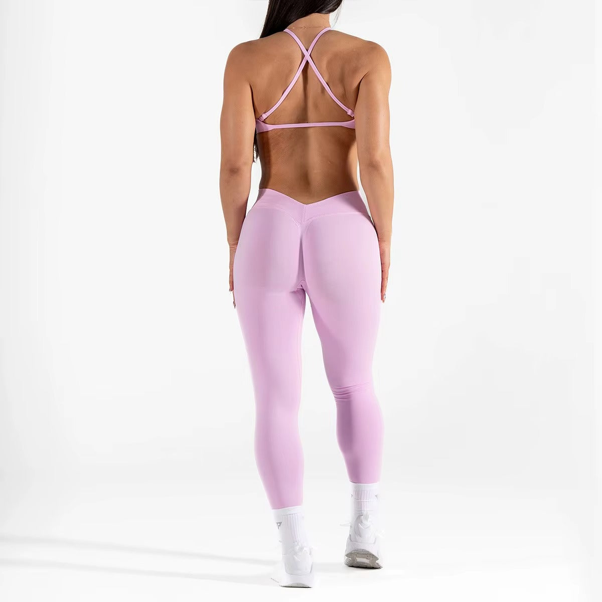 AURORA™ - Halter Tank Top & Leggings Workout Set