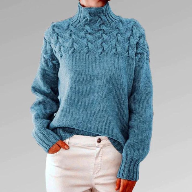 Joan - Couture Roll Neck Jumper
